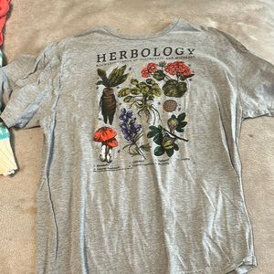 Harry Potter Herbology graphic tee